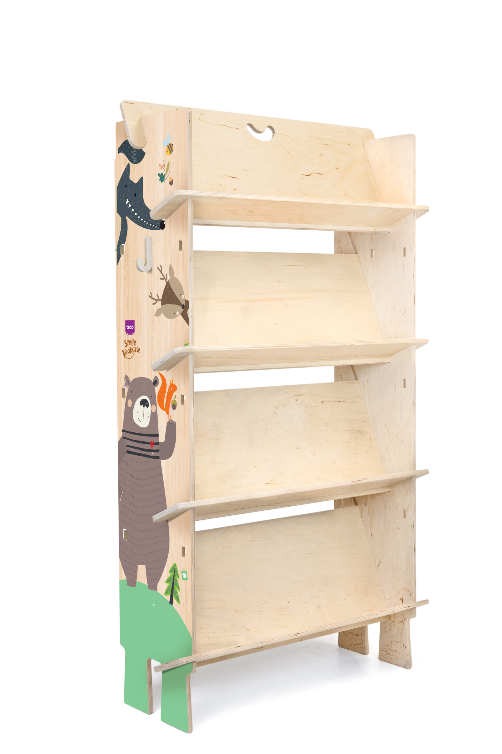 libreria montessori in legno